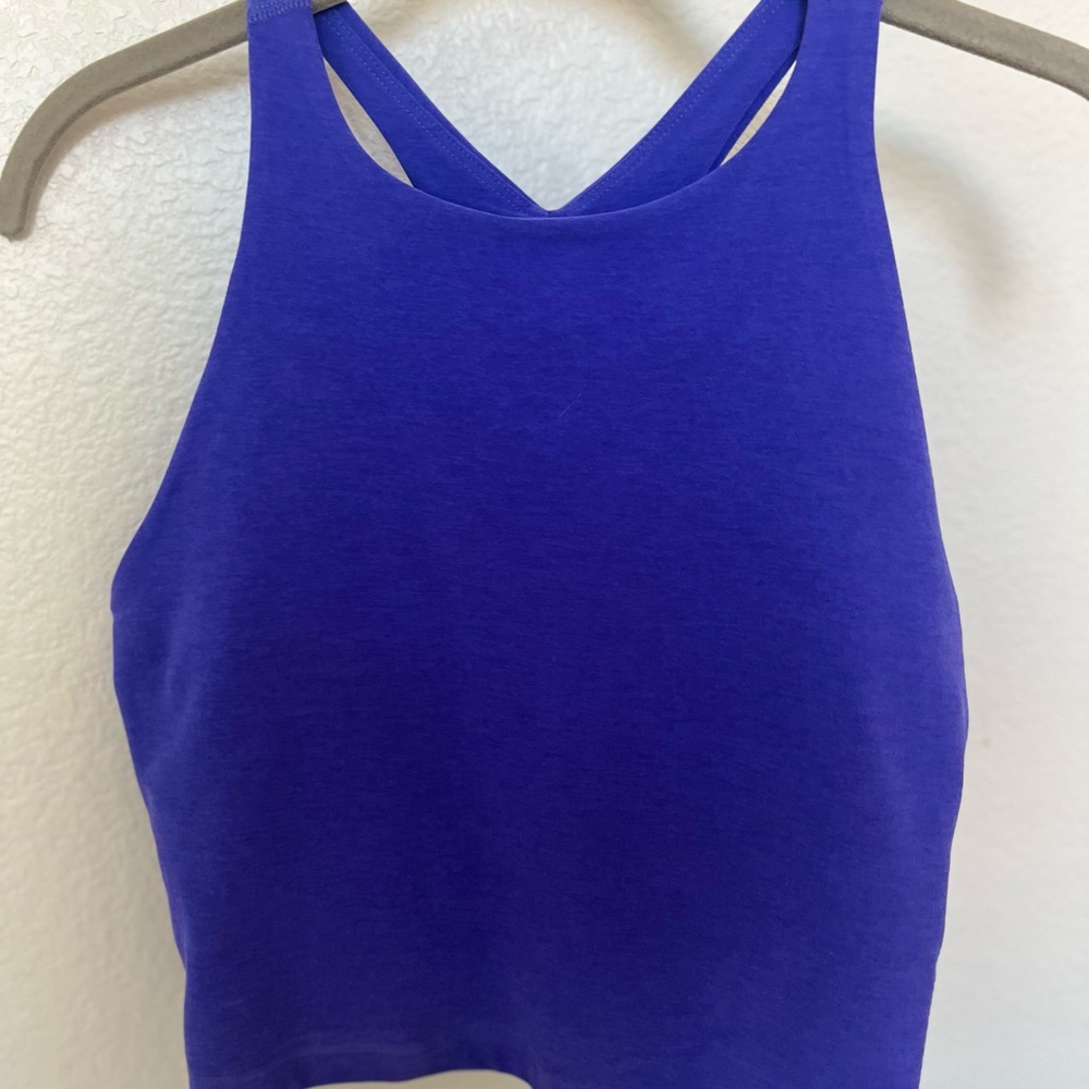 Beyond yoga purple tank/ sports bra in medium